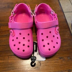 LE”Sold Out”Crocs Duet Max 2 Post Malone Pink W9